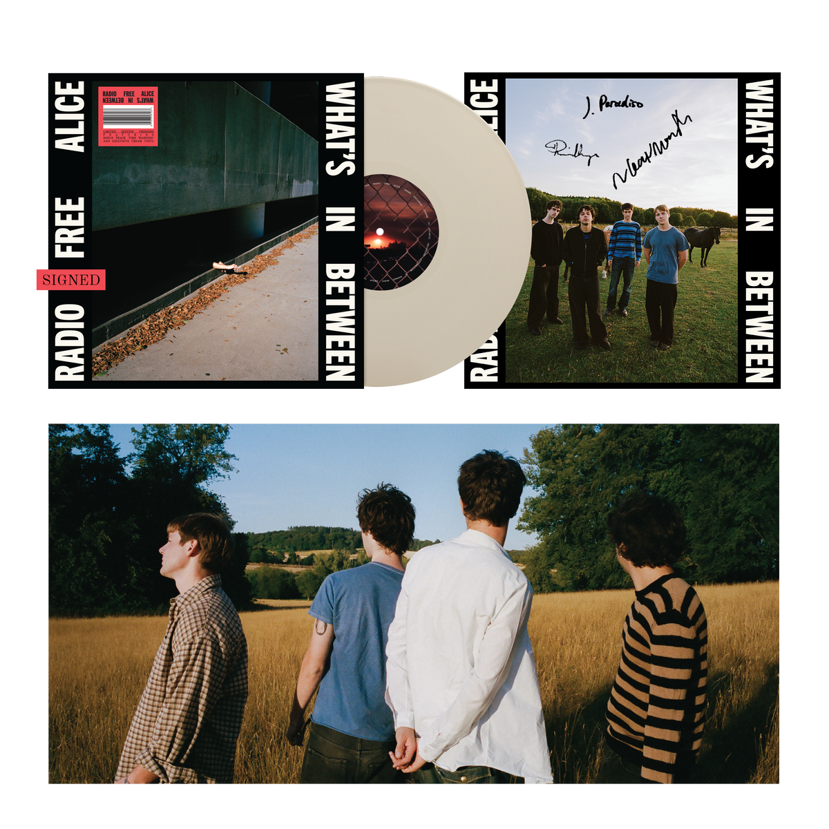 What’s In Between - Limited Edition Signed Cream Vinyl